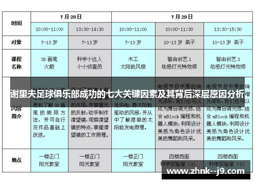 谢里夫足球俱乐部成功的七大关键因素及其背后深层原因分析 谢里夫足球俱乐部成功的七大关键因素及其背后深层原因分析
