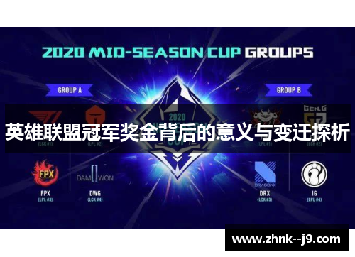 英雄联盟冠军奖金背后的意义与变迁探析